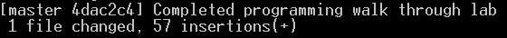 git commit