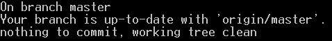 git status